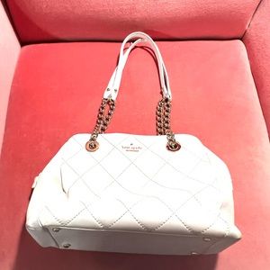 Classic, White Kate Spade Shoulder Bag